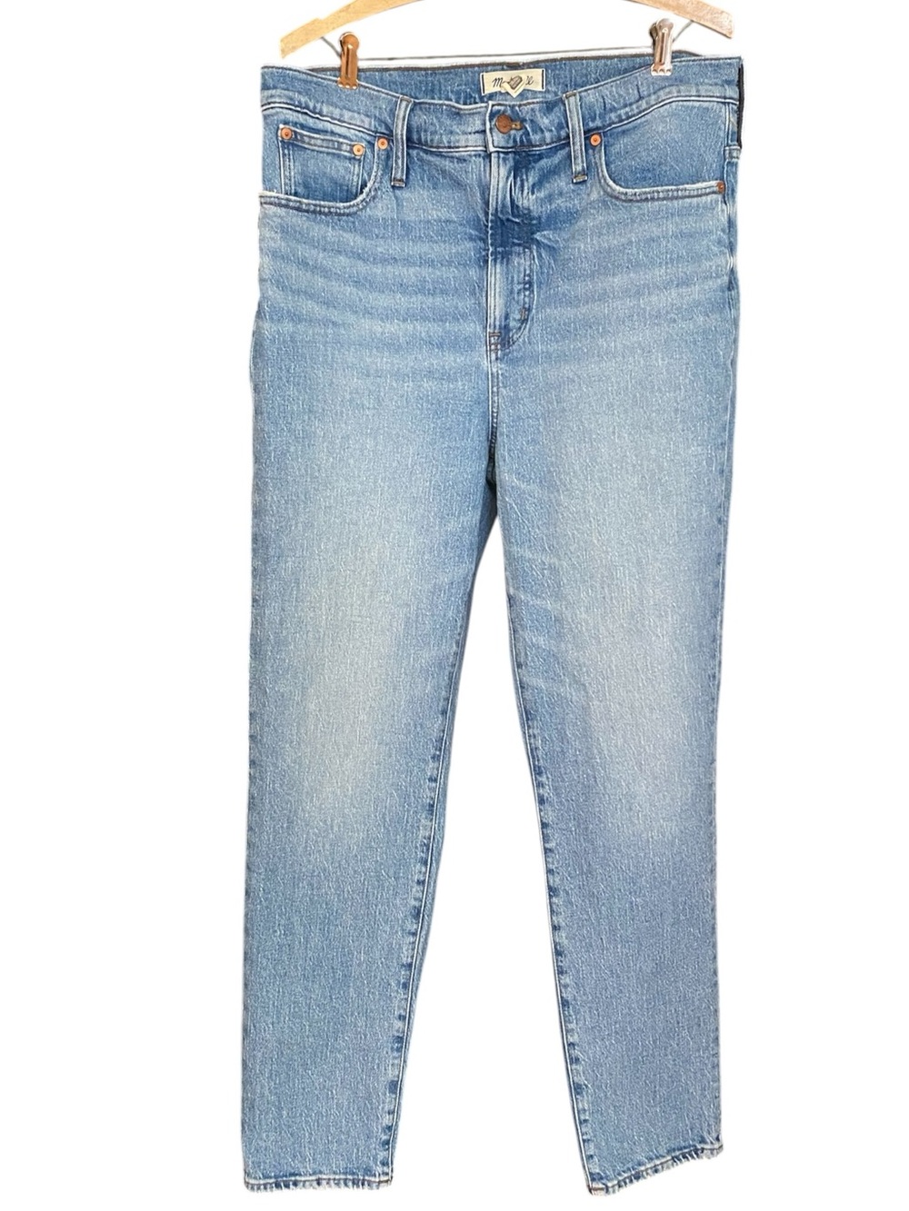 Madewell The Tall Perfect Vintage Blue Jeans. Size 32 T Nice!